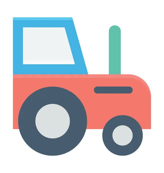 Tractor vector icono — Archivo Imágenes Vectoriales