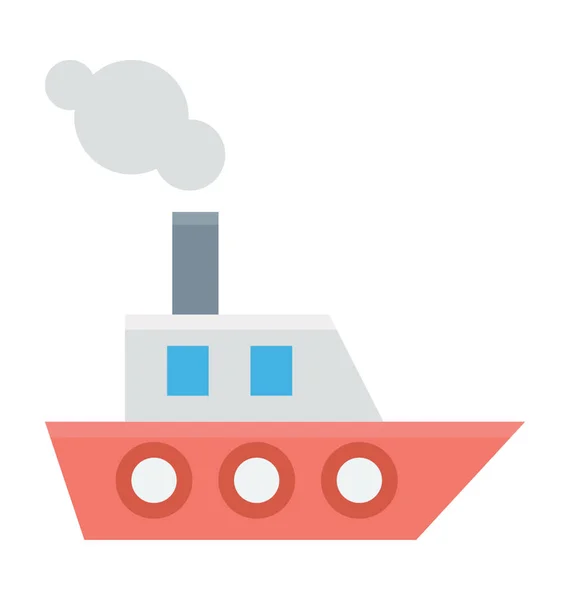 Човен іграшка векторної Icon — стоковий вектор