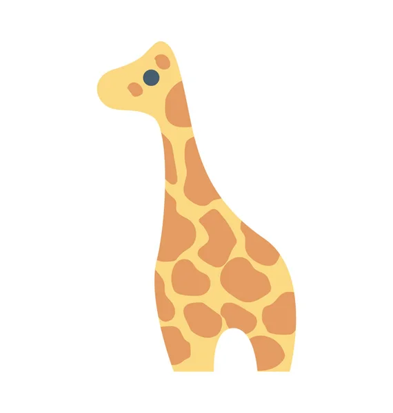 Zebra Toy Vector Icon — Stock Vector