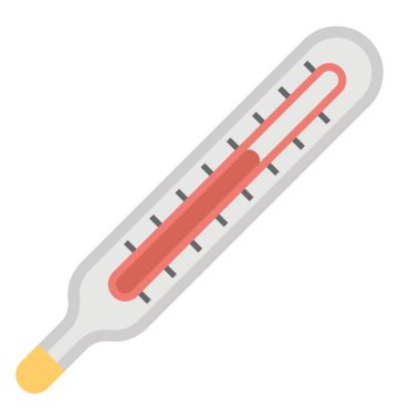 Klinik derece, düz simgesi tasarım
