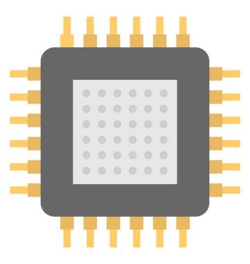 Düz simgesi tasarım bir anakart