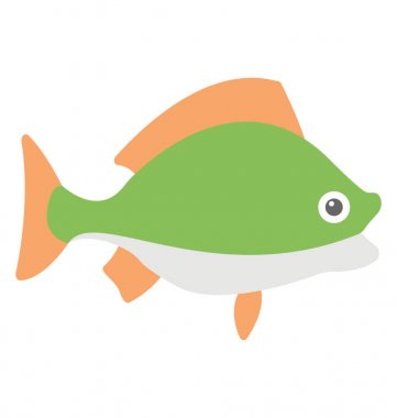 Sevimli çizgi bluegill güneş balığı 