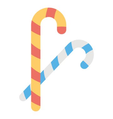 Şeker kamışı düz simgesi tasarım