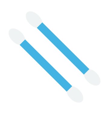 Pamuk tomurcukları vektör simgesi