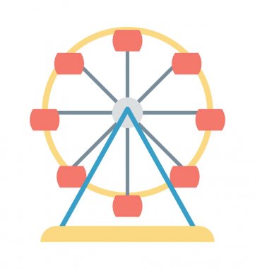 Adil binmek vektör simgesi