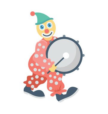 Davul dövmek vektör simgesi