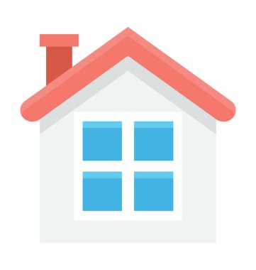  Ev vektörü simgesi 