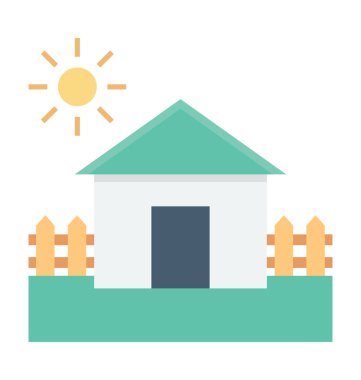  Çiftlik vektör simgesi