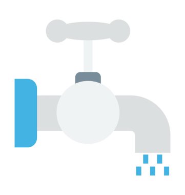  su musluğu vektör simgesi