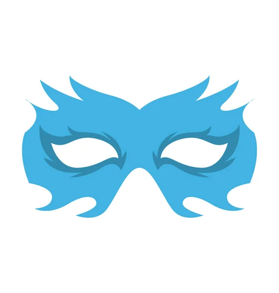 Carnaval Masker Vector Icoon — Stockvector