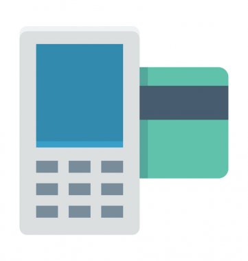 Kartı Terminal vektör simgesi