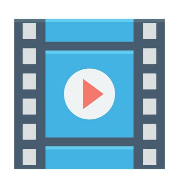 video oynatıcı vektör simgesi