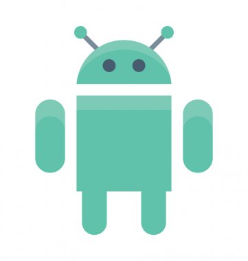 Android Robot vektör simgesi