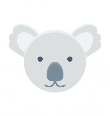  Renkli vektör simge ayı