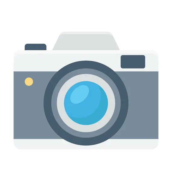 Kamera Színes Vector Icon — Stock Vector