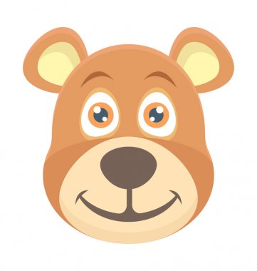  Renkli vektör simge ayı