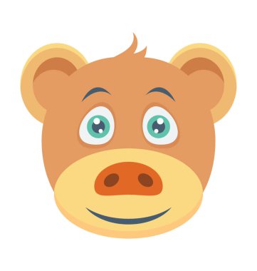  Ayı vektör simgesi