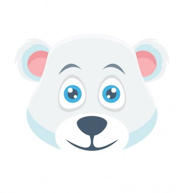  Renkli vektör simge ayı