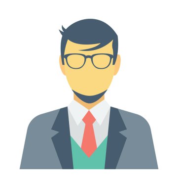  Öğrenci vektör simgesi