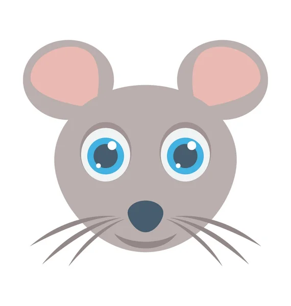 Rat barevné vektorové ikony — Stockový vektor