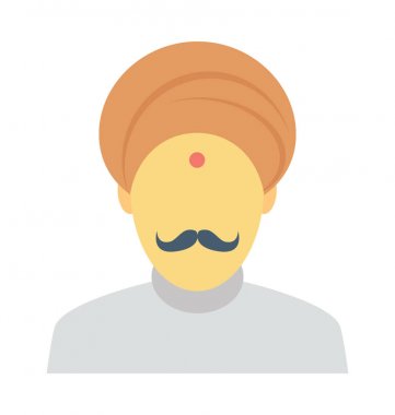  Hindu Avatar vektör simgesi