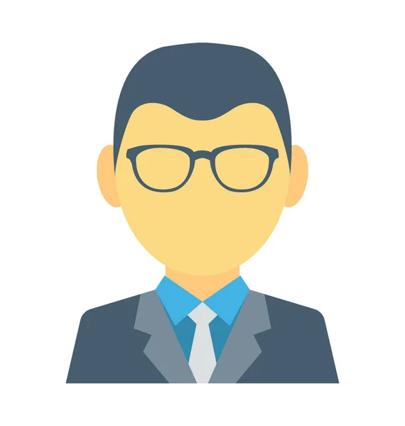 Jefe Vector icono — Vector de stock