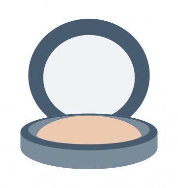  Kompakt toz vektör simgesi