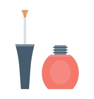  Tırnak cilası vektör simgesi