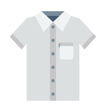  Gömlek vektör simgesi