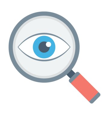  Büyüteç vektör simgesi