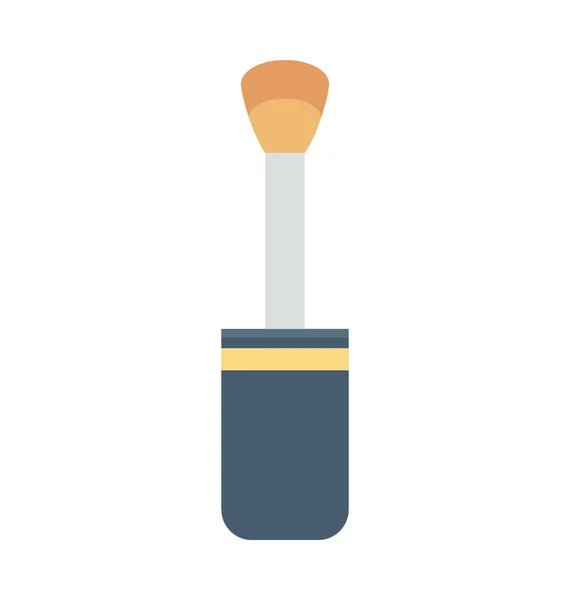 Makeup Brush Vector Icon — Stock Vector