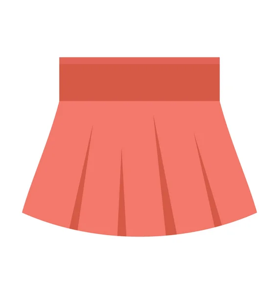 Значок вектора юбки — стоковый вектор