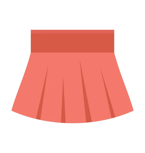 Skirt Vector Icon — Stock Vector