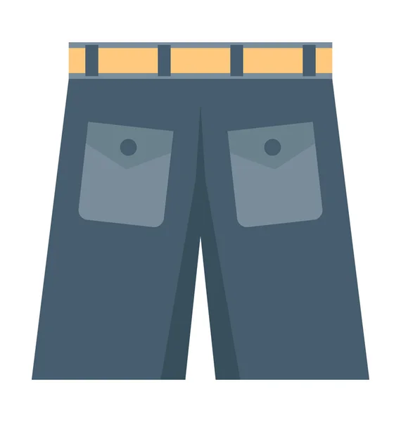 Icona del vettore pantaloncini — Vettoriale Stock