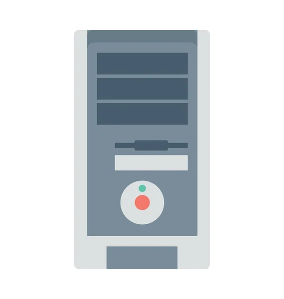 Data Server Vector Icon — Stock Vector
