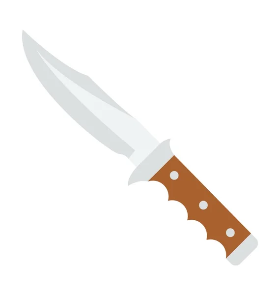 Knife Vector Icon — Stock Vector