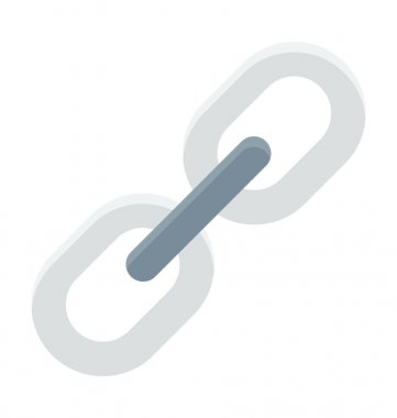  bağlantı vektör simgesi