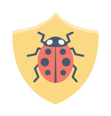  Hata koruma vektör simgesi