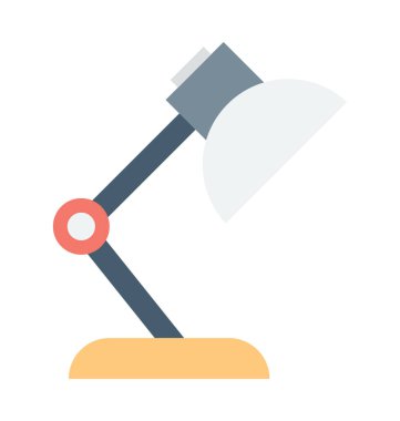  tablo lambası vektör simgesi