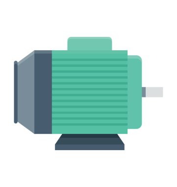  Elektrikli pompa vektör simgesi 