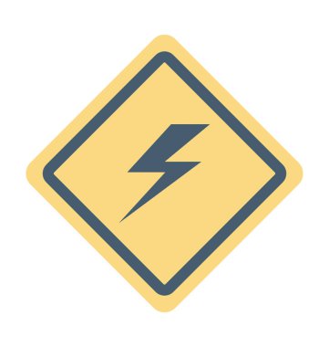 Gök gürültüsü vektör simgesi