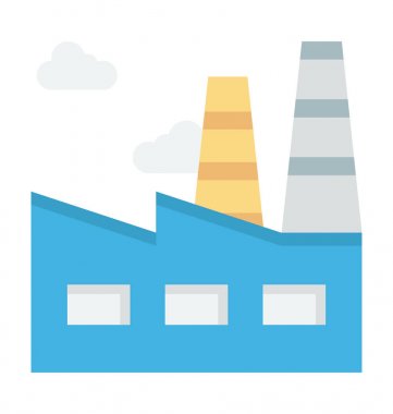  Sanayi vektör simgesi