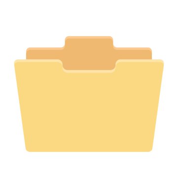  dosya dizinleri vektör simgesi