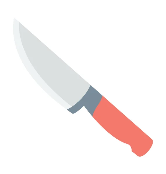 Messer-Vektorsymbol — Stockvektor