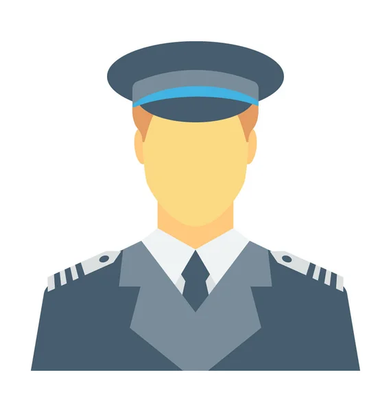 Cop Vector Icon — Stock Vector