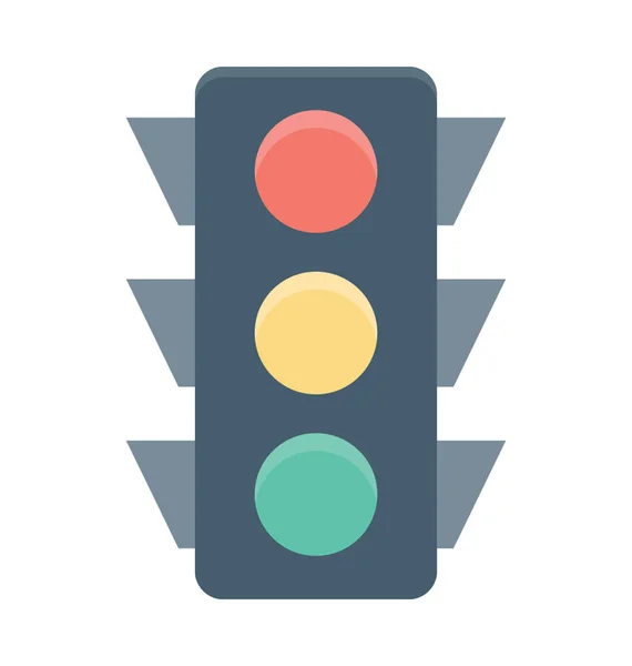 Trafiksignaler vektor Icon — Stock vektor