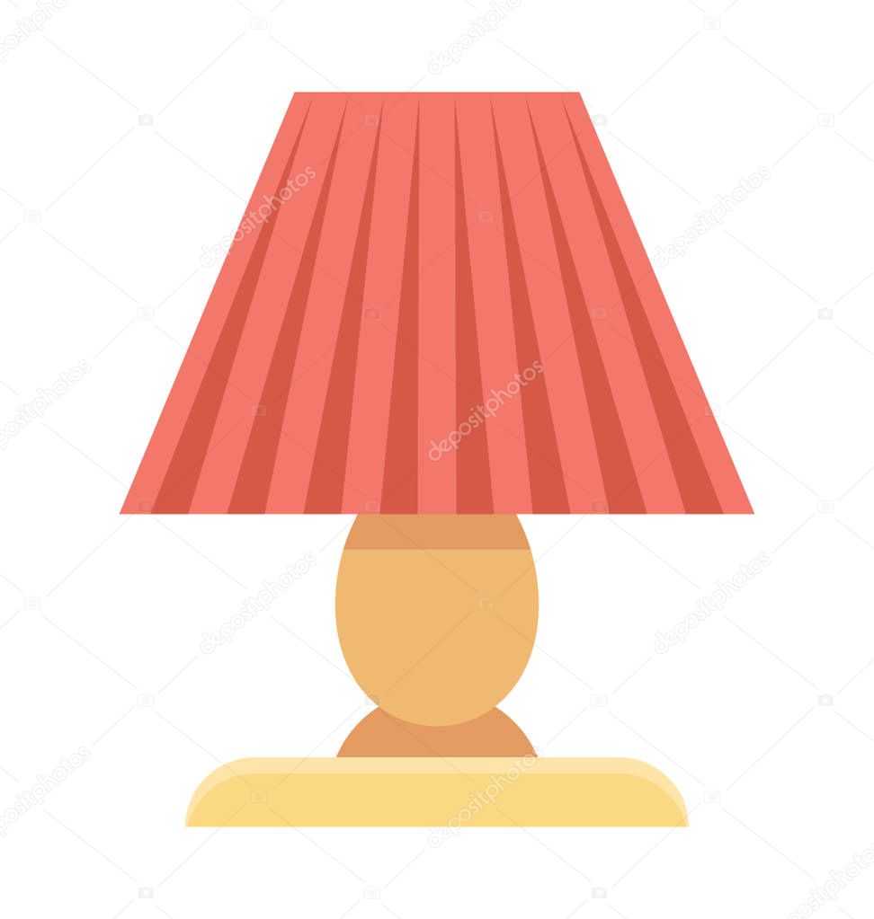  Lamp Vector Icon 