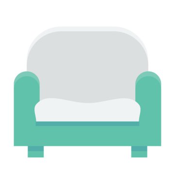  Kanepe vektör simgesi 