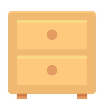  Çekmeceler vektör simgesi 