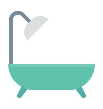  Küvet vektör simgesi